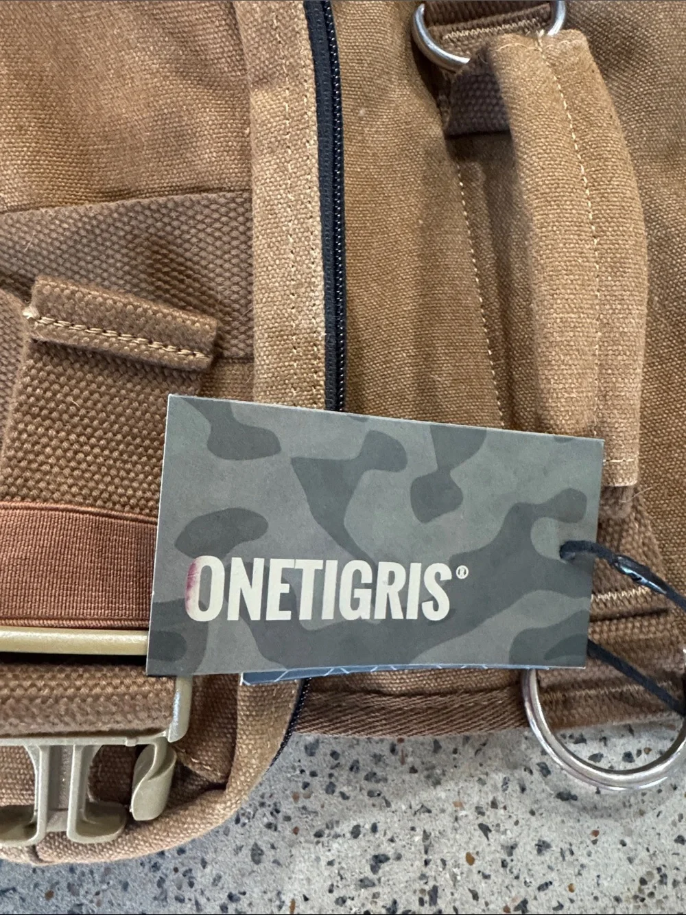 NWT OneTigris Canvas Dog Harness/Utility Backpack for medium to large dog